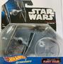 Imagem de Hot Wheels Star Wars Rogue One Starship Veículo, TIE Fighter, Azul