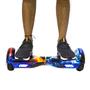 Imagem de Hoverboard 6,5 Fogo e Gelo Marca Hoverboardx USA Blue Red Fire Smart Bateria Com bolsa