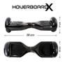 Imagem de Hoverboard 6,5 Polegadas Preto HoverboardX Scooter Elétrico