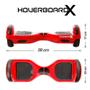 Imagem de Hoverboard Bluetooth 6,5" Polegadas Vermelho HoverboardX