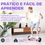 Imagem de Hoverboard Elétrico Infantil e Adulto 6.5” LED Bluetooth, Bateria Longa Duração, Motor 700W, até 20km - Segurança e Performance