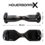 Imagem de Hoverboard Infantil Skate Elétrico 6,5 Polegadas Led Preto