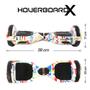 Imagem de Hoverboard Infantil Smart Balance Grande Grafite Bluetooth