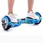 Imagem de Hoverboard Skate Elétrico 6.5 Azul Camuflado Led Bluetooth