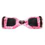 Hoverboard Skate Elétrico 6.5 Rosa Camuflado Led Bluetooth - Brinovar Imagem de Hoverboard Skate Elétrico 6.5 Rosa Camuflado Led Bluetooth