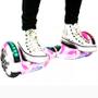 Hoverboard Skate Elétrico 6.5 Rosa Camuflado Led Bluetooth - Brinovar Imagem de Hoverboard Skate Elétrico 6.5 Rosa Camuflado Led Bluetooth