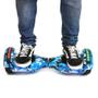 Imagem de Hoverboard Skate Eletrico 6,5 Azul Camuflado