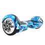 Imagem de Hoverboard Skate Elétrico 6,5 Azul Militar Hoverboardx Barato Bluetooth