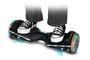Imagem de Hoverboard Skate Elétrico Infantil Adulto DROP RAVEBOARD 500w 6.5 polegadas Bluetooth e LED RGB Infinito Preto