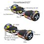 Imagem de Hoverboard Skate Elétrico Original 6.5 Led Bluetooth Alça