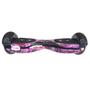 Imagem de Hoverboard Skate Elétrico Rosa Camuflado Bluetooth E Led