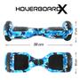 Imagem de Hoverboard Smart Balance Skate Elétrico Azul Envio Imediato