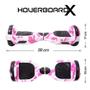 Imagem de HoverboardX 6.5  Bluetooth e Luz LED  Até 15 km/h