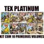 Imagem de Hq Tex Platinum Myttos Faroeste Gibi Old Oeste Quadrinhos Kit 10 Primeiros Volumes - Mythos