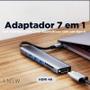 Imagem de Hub Adaptador 7 Em 1 COM HDMI 4K para Apple MacBook Pro e MacBook Air 