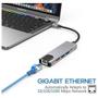 Imagem de Hub, Adaptador USB C para USB, Hub USB C 5 em 1 Gigabit