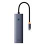 Imagem de Hub Baseus 7 Portas Usb-c Hdmi+ Usb3.0 + Pd100w+ Sd Tf+ Rj45