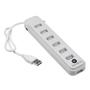 Imagem de Hub Bright 7 Portas Usb 2.0 Cód.0191 Branco