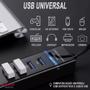 Imagem de Hub Cabo Usb 3.0 4 Portas High HBP4 Preto