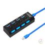 Imagem de Hub com 04 Portas USB 3.0 com Chave