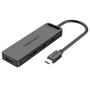 Imagem de Hub Extensor de USB Tipo C P/ 4 USB 3.0 Computador Notebook