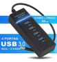 Imagem de Hub Extensor Usb 3.0 Portatil 4 Portas Usb Alta Taxa de Transferencia 5 Gbps