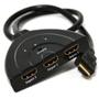 Imagem de Hub Hdmi Switch 3x1 Adaptador Cabo 3 Entradas E 1 Saída