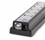 Imagem de Hub Usb 10 Portas 2.0 + Fonte Bivolt Desktop- Notebook High Speed
