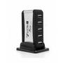 Imagem de Hub Usb 2.0 Com 7 Portas Extensoras Com Fonte Bivolt Knup Hb-t68