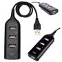 Imagem de HUB USB 2.0 MD9, 4 Portas, Preto - 7437