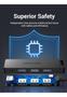 Imagem de Hub Usb 3.0 Com 4 Portas 5gbps E Micro Usb Auxiliar Vention