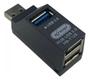 Imagem de Hub Usb 3.0 E 2.0 4 Portas Portatil Dados Usb Pratico 5gbps