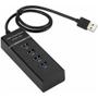 Imagem de Hub USB 3.0 Extensor de 4 Portas, Adaptadores de USB com LED