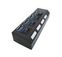 Imagem de Hub Usb 4 Portas 3.0 Alta Velocidade Com Switch E Led LE-4052