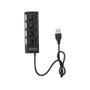 Imagem de Hub USB 4 Portas Switch On/Off de Led