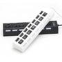 Imagem de Hub USB 7 Portas 2.0 com LED - Divisor de Dados para Laptop e PC