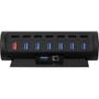 Imagem de Hub USB 7 Portas 3.0 Streamplify Ctrl 7 Preto RGB 