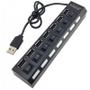 Imagem de Hub Usb 7 Portas Com Chave