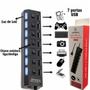 Imagem de Hub USB 7 Portas  Conecte Diversos Dispositivos com Alta Velocidade