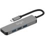 Imagem de Hub USB BRIGHT HDMI 4K com 3 Portas