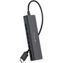 Imagem de Hub Usb-C 2.0 Com 4 Portas Usb 2.0 Hu-C230Bk Plug And Play