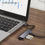 Imagem de Hub USB-C com 4 Portas USB 3.0 - Ultrafino