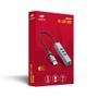 Imagem de Hub Usb C3tech 3.0 3 Portas Usb E 1 Lan Com Conector Alternável Hu-lan1000gy Cinza