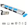 Imagem de HUB USB Com Entrada Tipo C e USB 2 Em 1