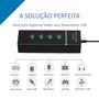Imagem de HUB USB Com Entrada Tipo C e USB 2 Em 1