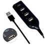 Imagem de Hub Usb Extensor De Portas Usb 2.0 4 Portas Adaptador Usb