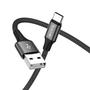 Imagem de Hubonic Cabo Tipo-C USB Turbo Nylon Carregamento Cabo de Dados Reforçado Compatível Premium
