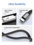 Imagem de Hubonic Cabo Tipo-C USB Turbo Nylon Carregamento Cabo de Dados Reforçado Compatível Premium