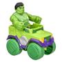 Imagem de Hulk Spidey Amazing Friends Boneco e Veículo - Hasbro