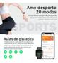 Imagem de Hw68 Ultra Mini Smartwatch Relógio Inteligente Rosa Duas Pulseiras Serie 8 41mm GPS Original Envio Imediato